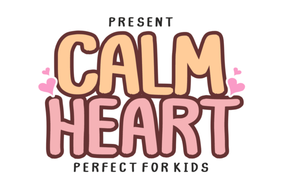 Calm Heart: A Font for Warmth and Readability