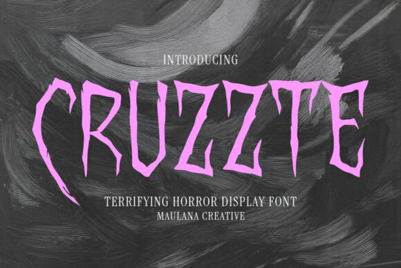 Cruzzte Font: The Chilling Choice for Campaign Impact