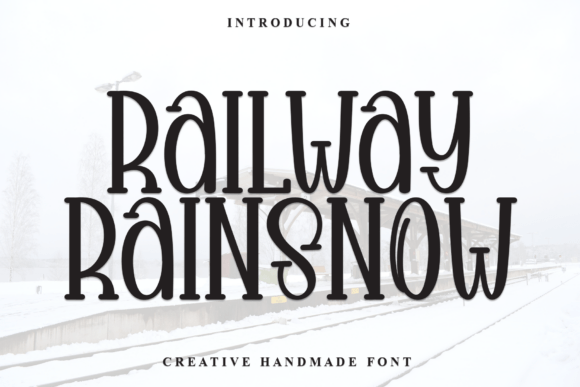 Discover Railway Rainsnow: A Display Font for Memorable Digital Design