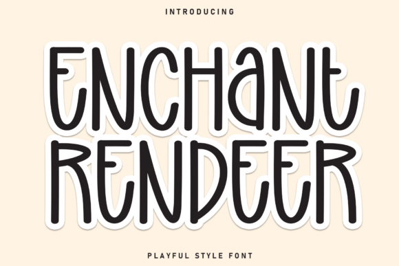 Enchant Rendeer: A Font That Elevates Your Brand