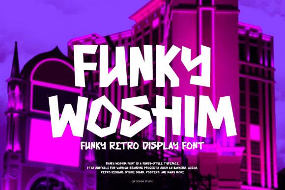 Funky Woshim: The Font That Turns Words Into Visual Impact