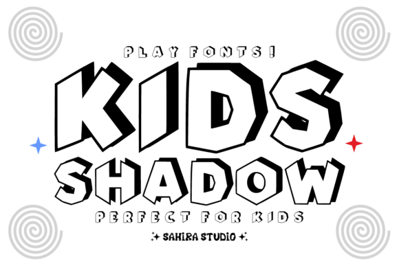 Kids Shadow: A Bold Font for Dynamic Digital Campaigns