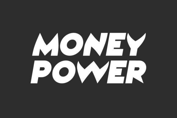 Money Power: The Font That Commands Attention