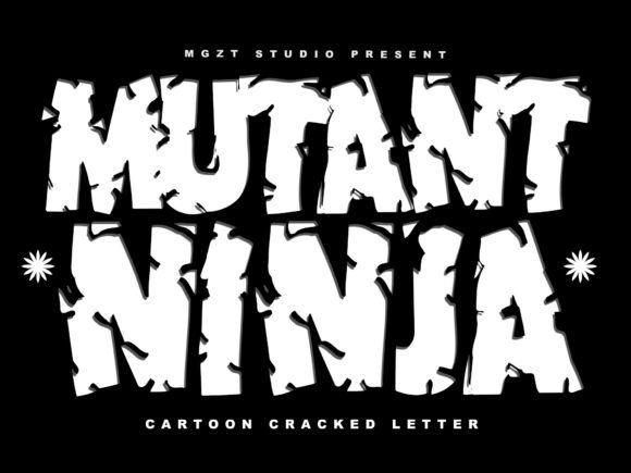 Mutant Ninja: A Bold Font for Digital Design