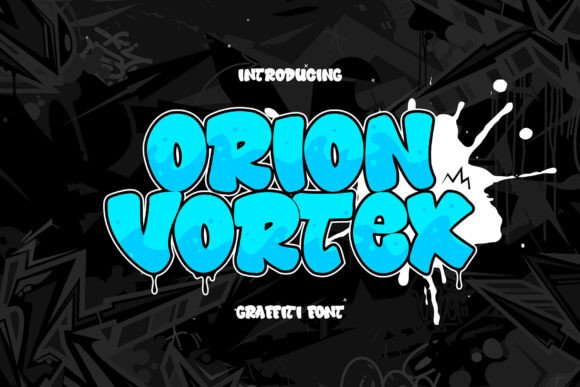 Orion Vortex: A Bold Display Font for Digital Design