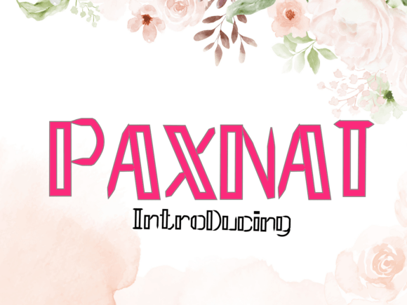 Paxnat: A Font That Adds Personality to Every Project