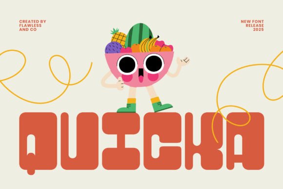 Quicka: A Bold Display Sans Font with Personality